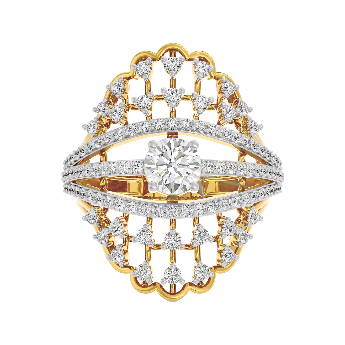 Starburst Diamond Ring