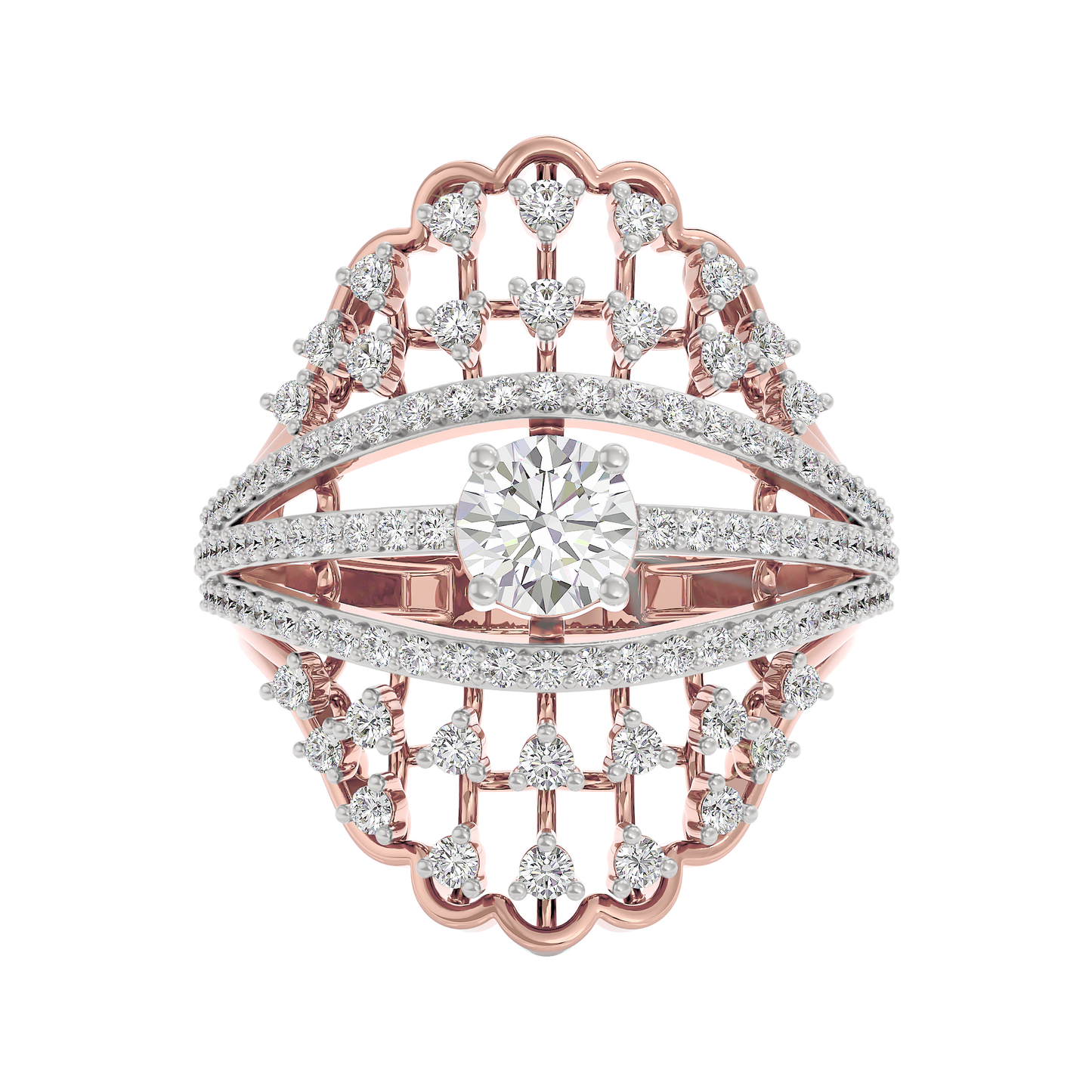 Starburst Diamond Ring