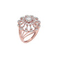 Radiant Crown Diamond Ring