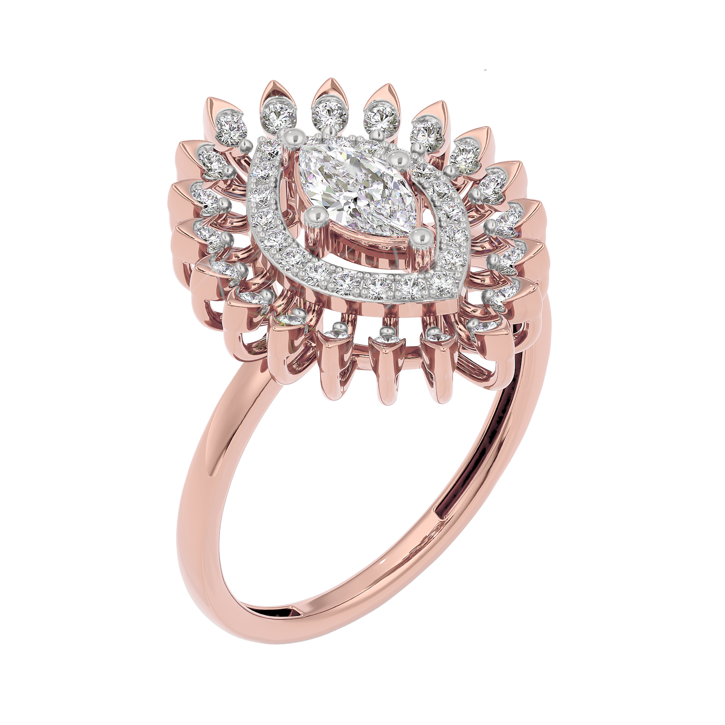 Golden Mystique Diamond Ring