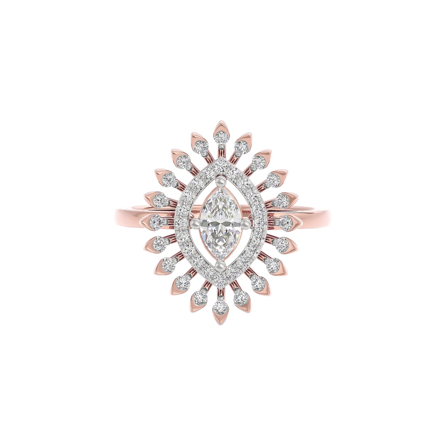 Golden Mystique Diamond Ring