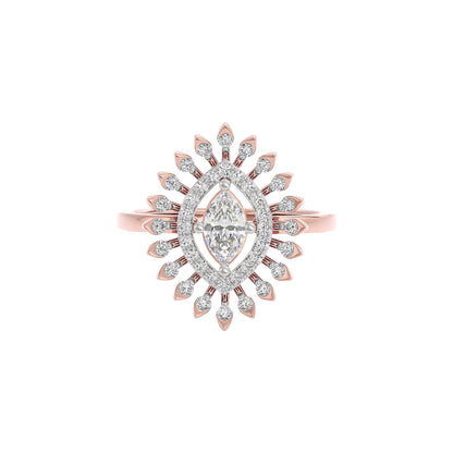 Golden Mystique Diamond Ring