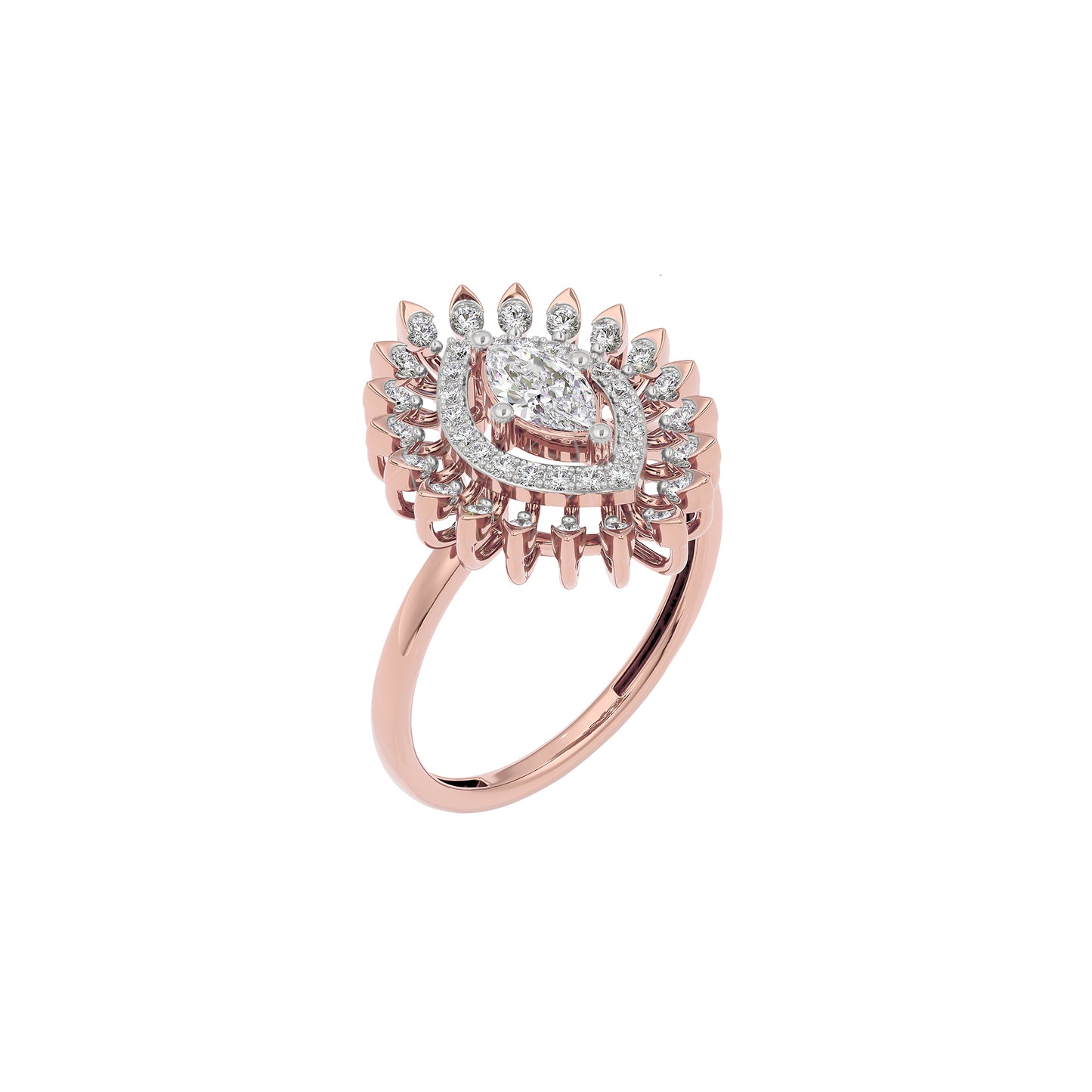 Golden Mystique Diamond Ring