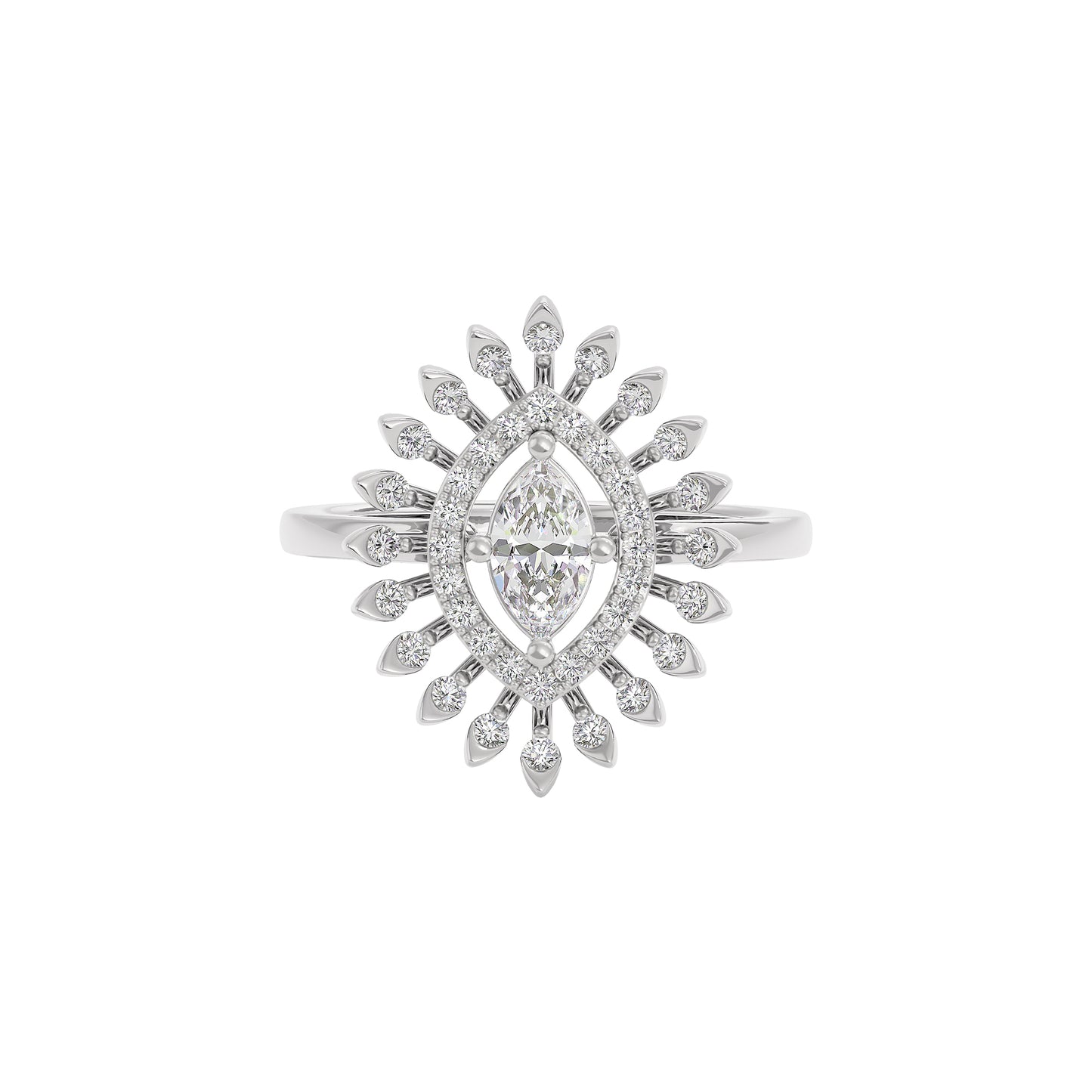 Golden Mystique Diamond Ring