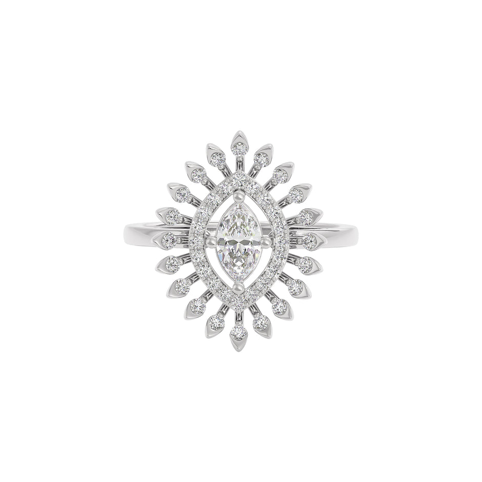 Golden Mystique Diamond Ring