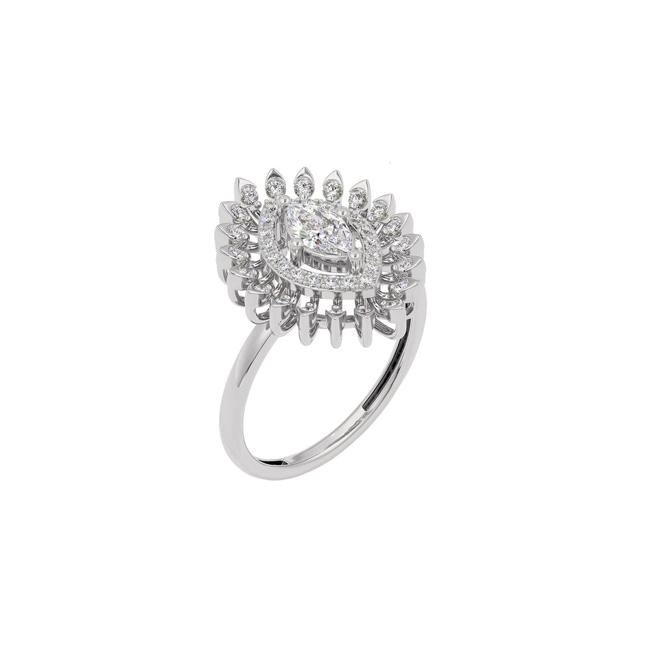 Golden Mystique Diamond Ring