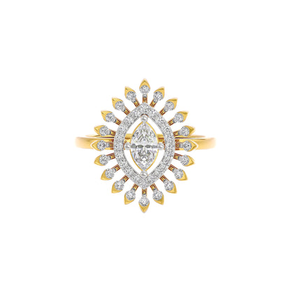 Golden Mystique Diamond Ring