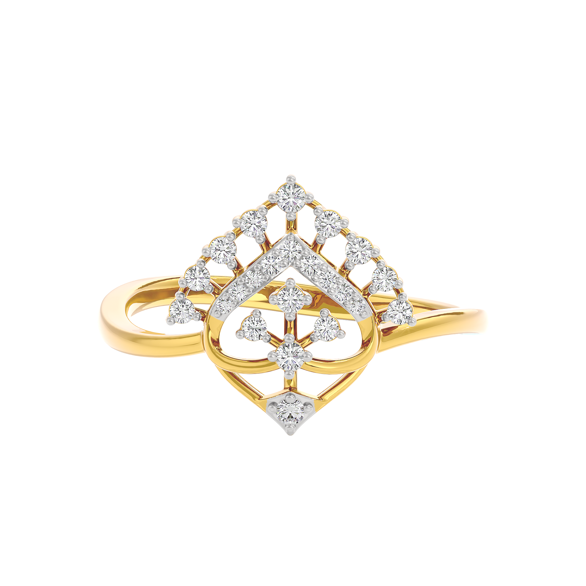 Crystal Enchant Diamond Ring