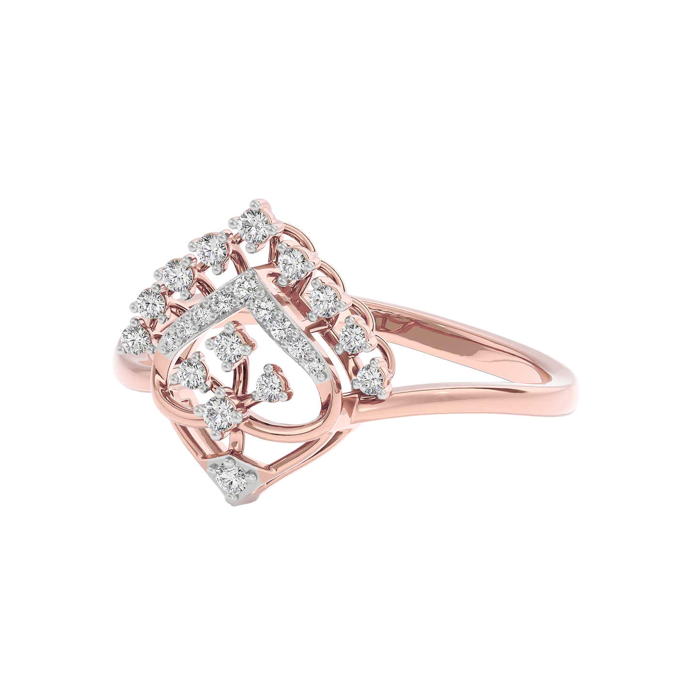 Crystal Enchant Diamond Ring