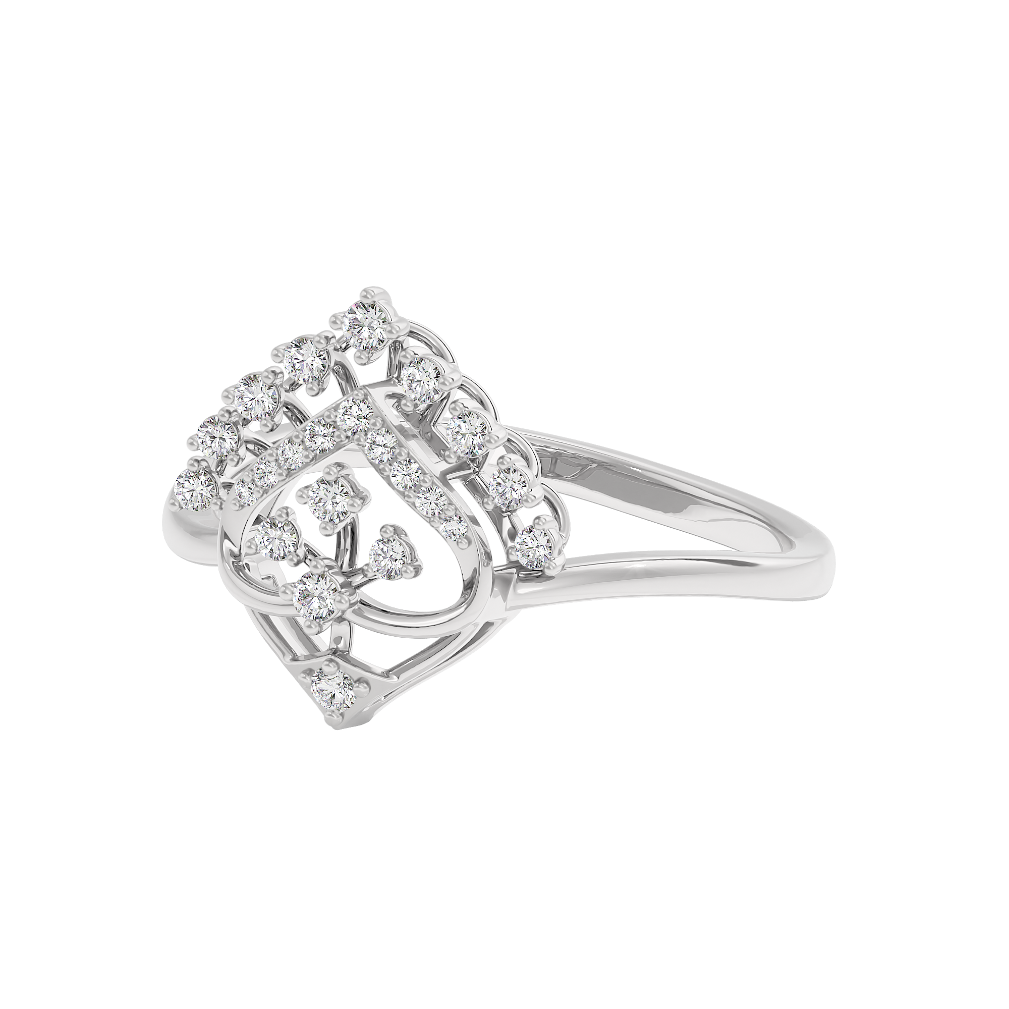 Crystal Enchant Diamond Ring