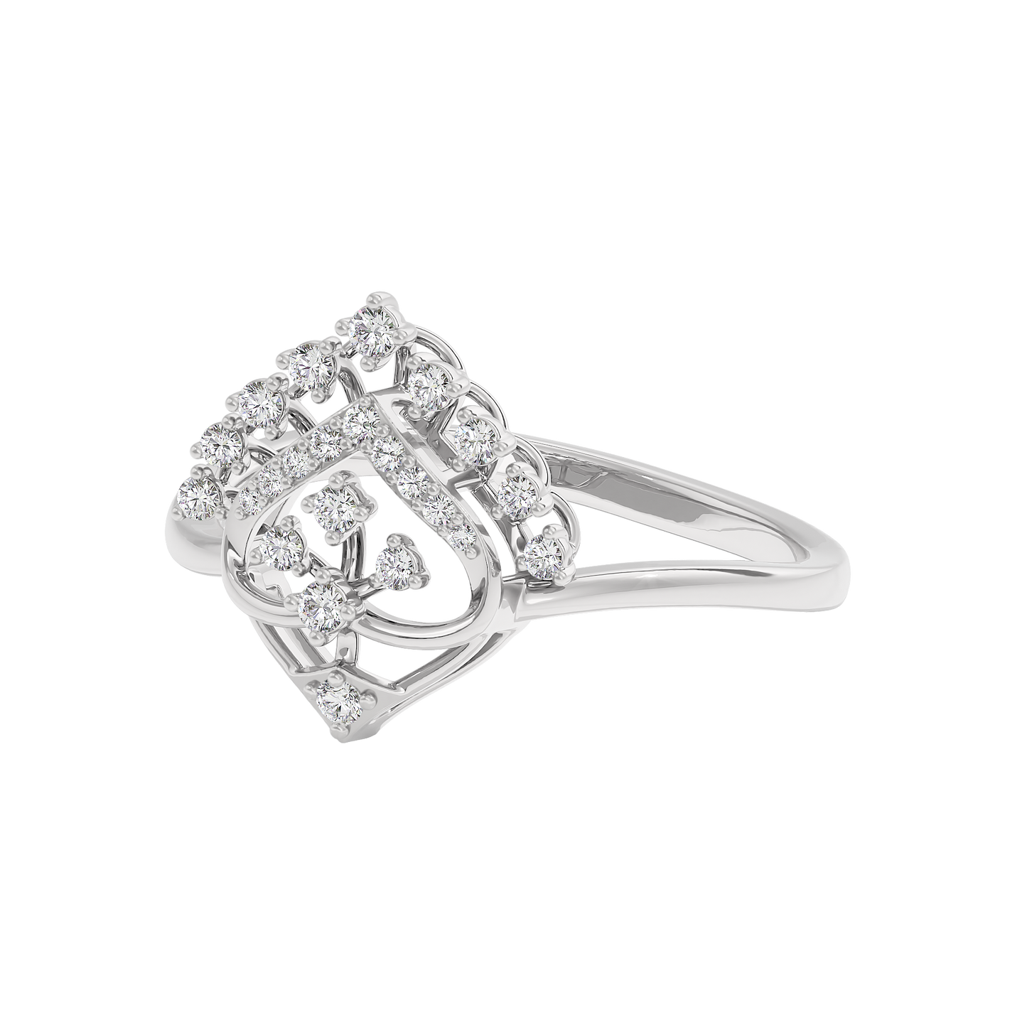 Crystal Enchant Diamond Ring