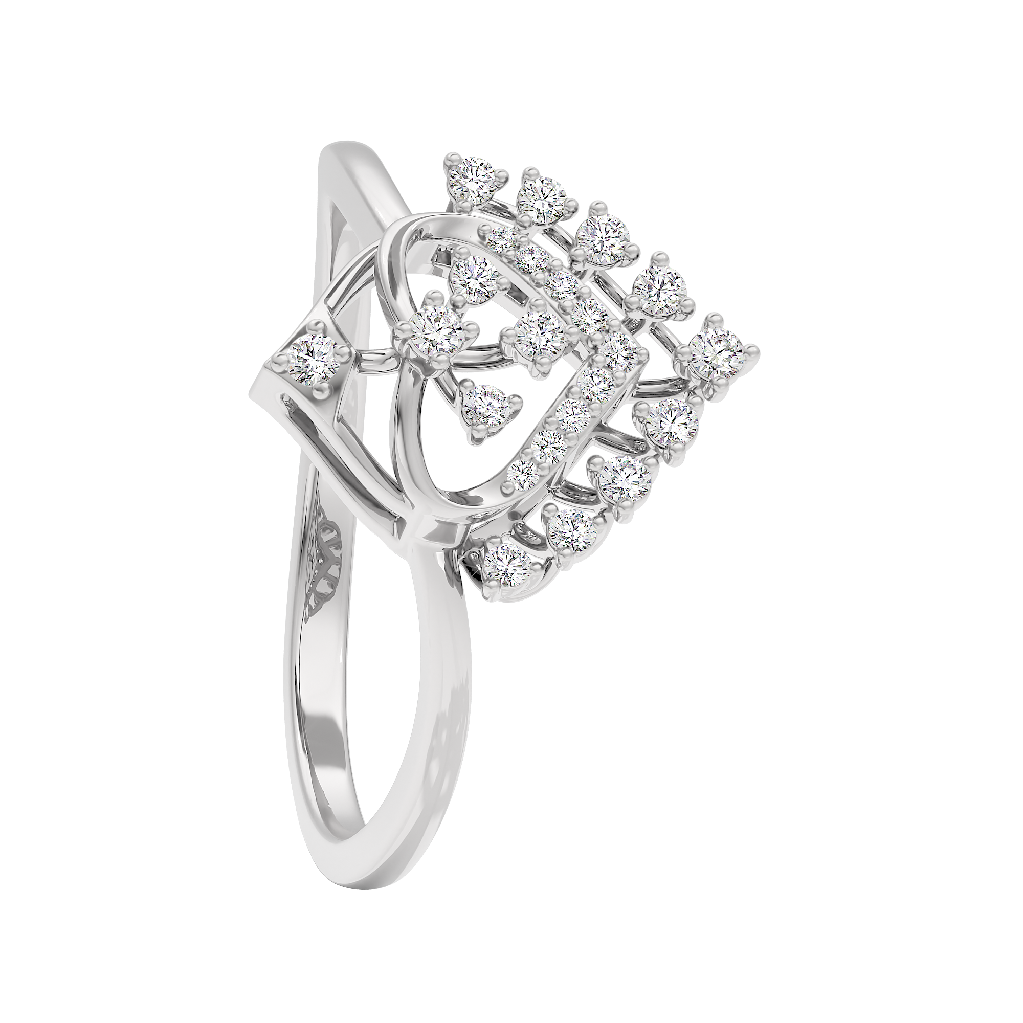 Crystal Enchant Diamond Ring