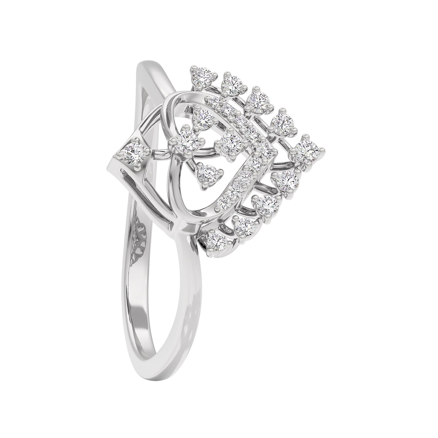 Crystal Enchant Diamond Ring