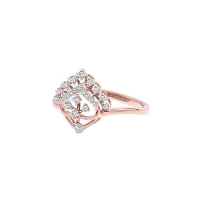 Crystal Enchant Diamond Ring