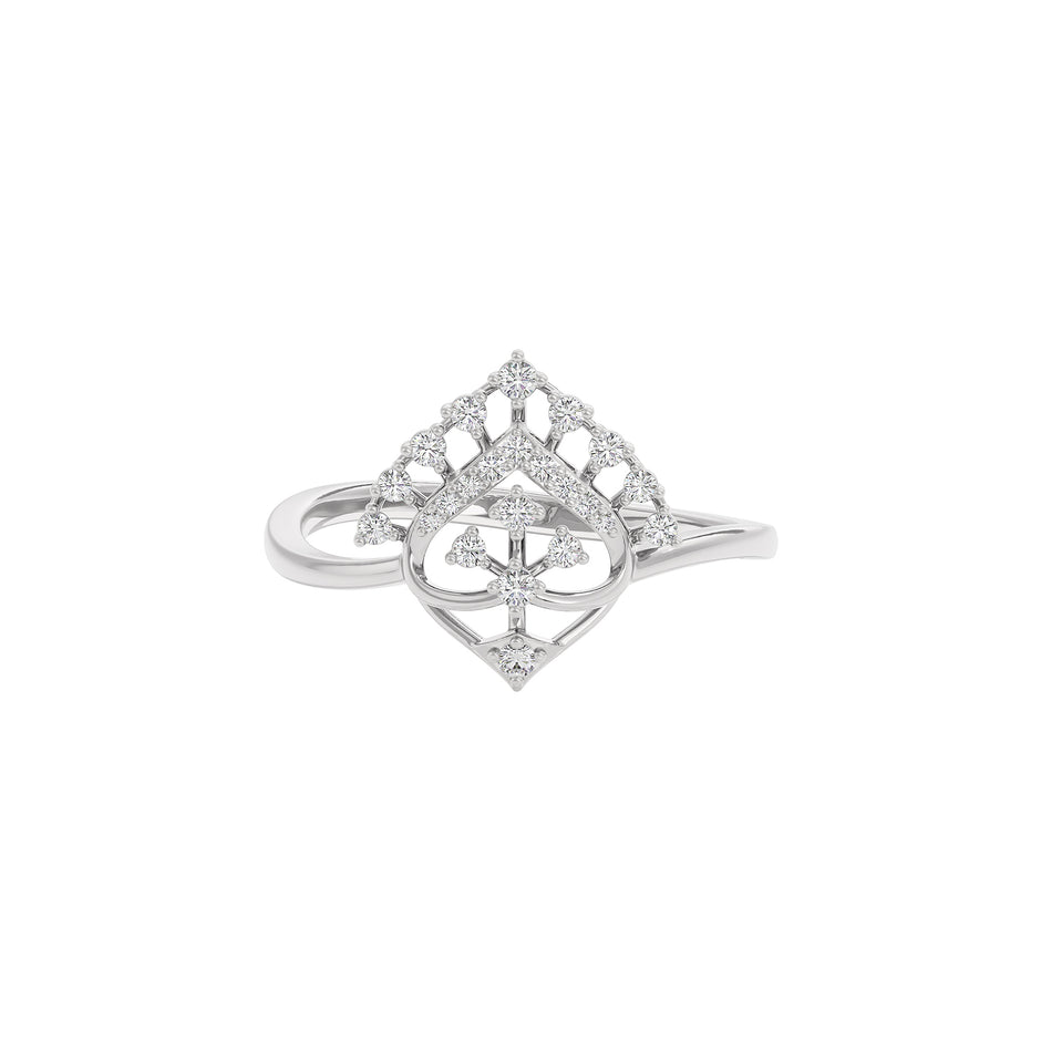 Crystal Enchant Diamond Ring