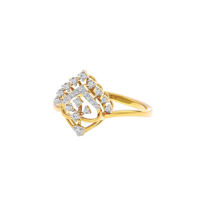 Crystal Enchant Diamond Ring