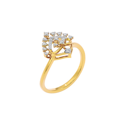 Crystal Enchant Diamond Ring