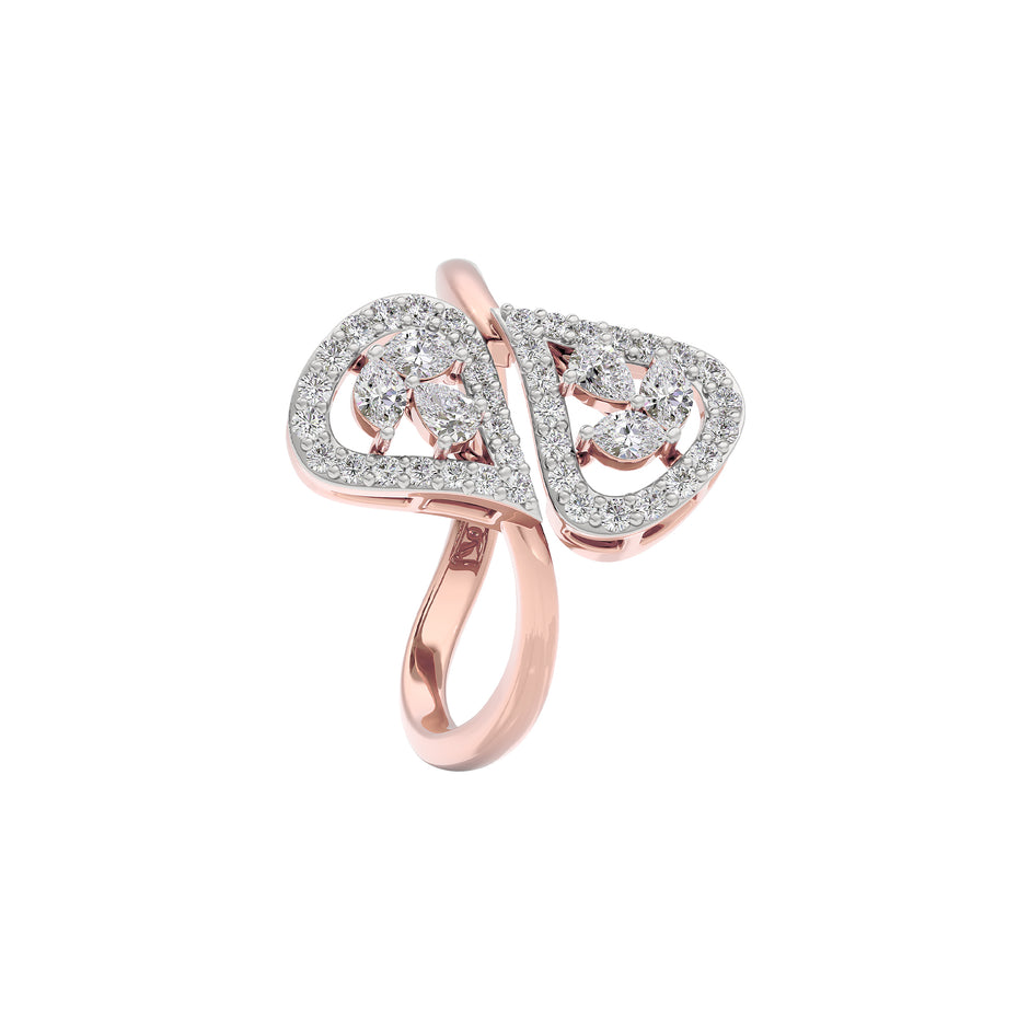Pearl Essence Diamond Ring