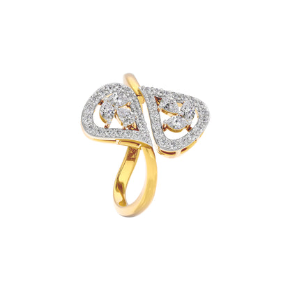 Pearl Essence Diamond Ring