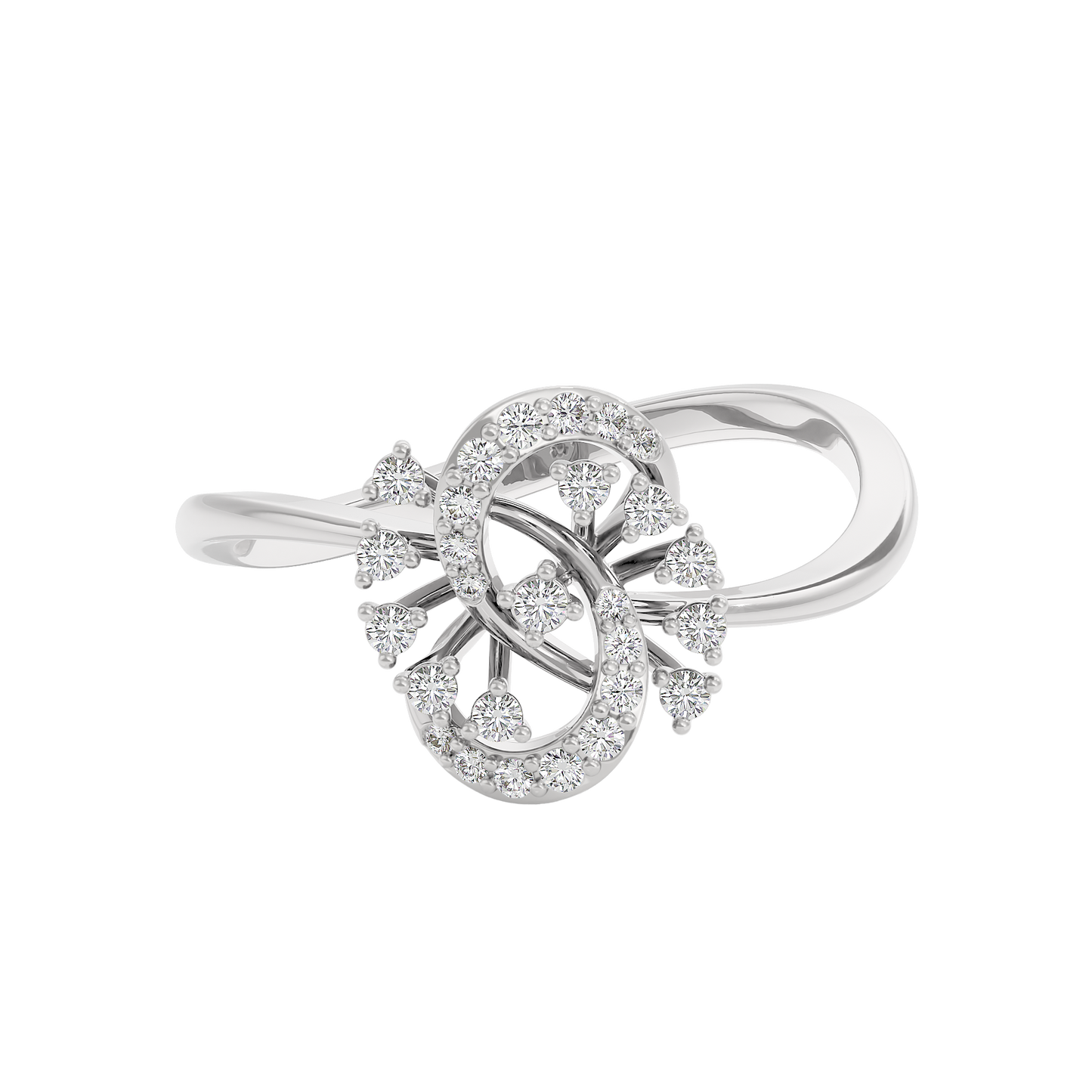 Serenity Aura Diamond Ring