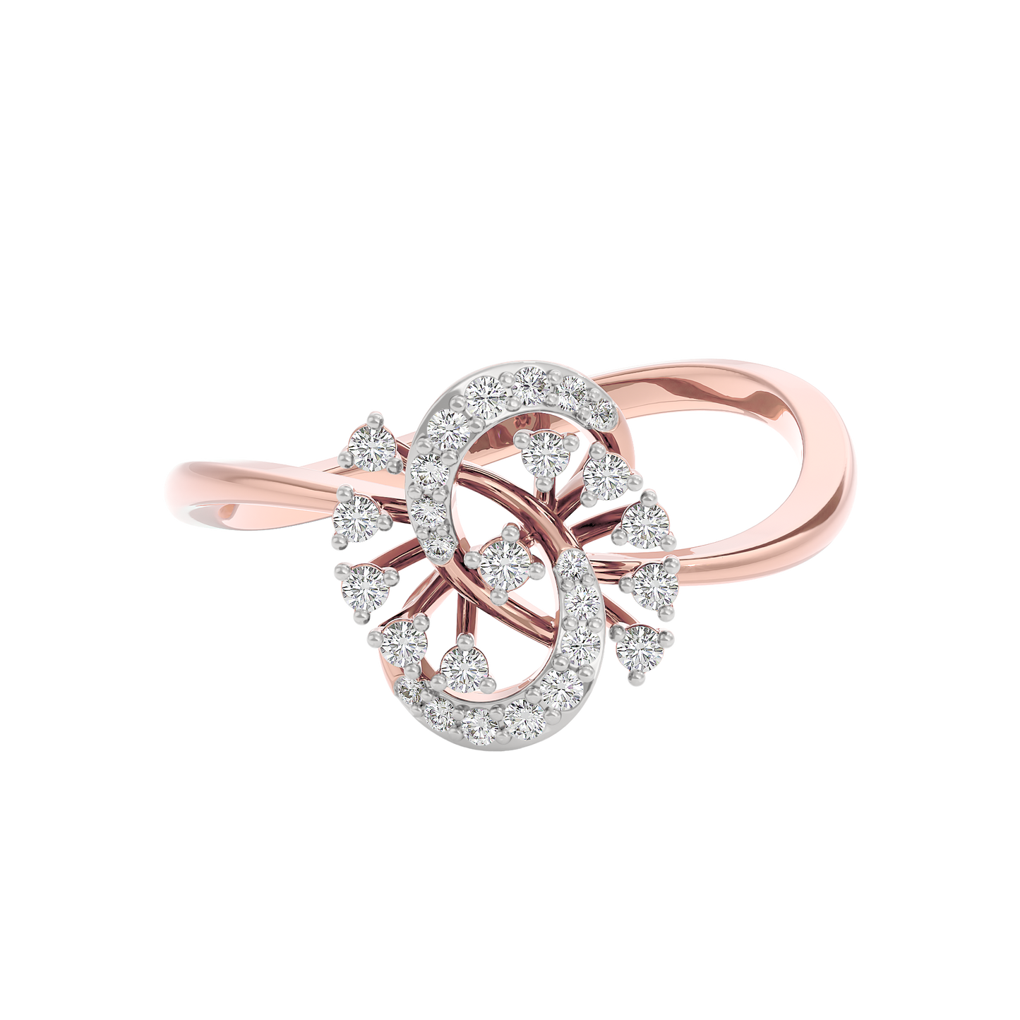 Serenity Aura Diamond Ring