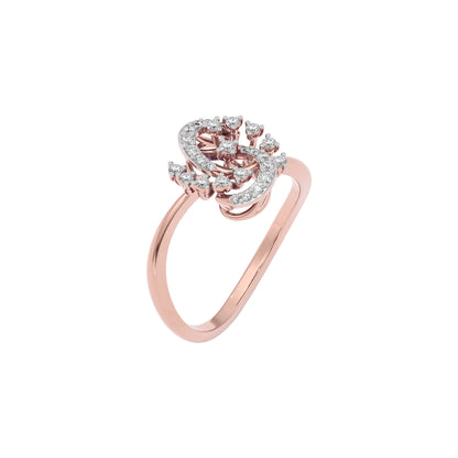 Serenity Aura Diamond Ring