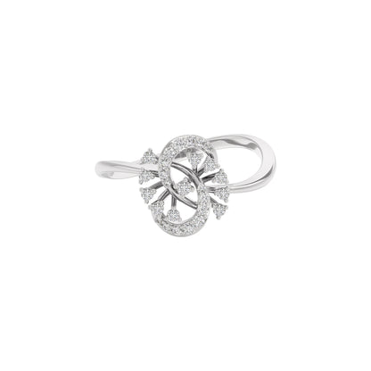 Serenity Aura Diamond Ring