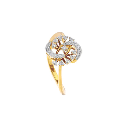 Serenity Aura Diamond Ring