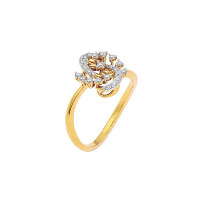 Serenity Aura Diamond Ring