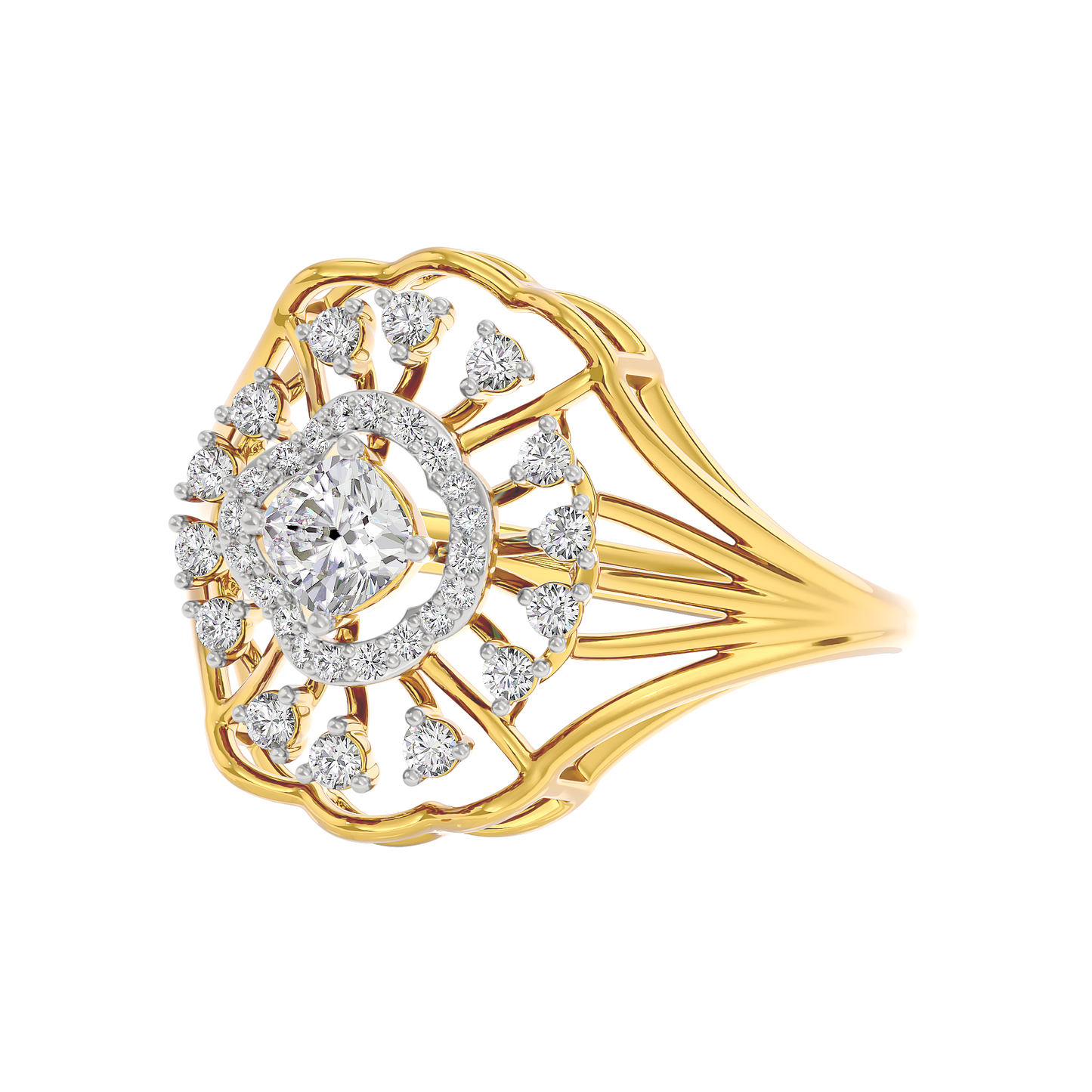 Elara Shine Diamond Ring