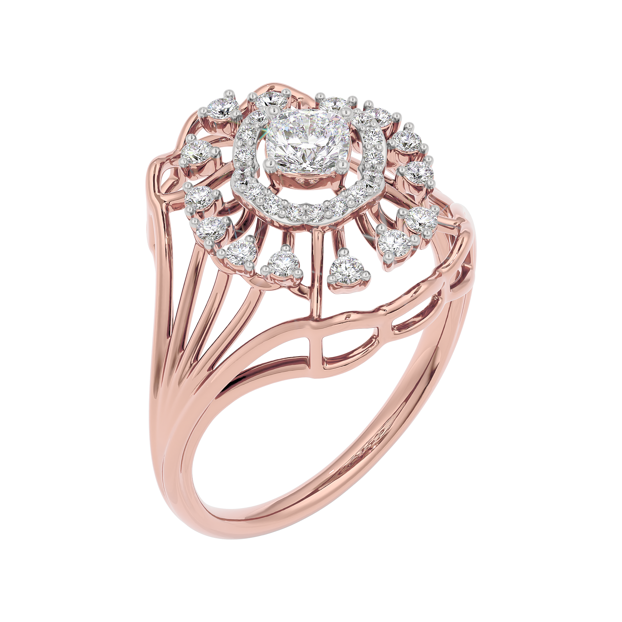 Elara Shine Diamond Ring