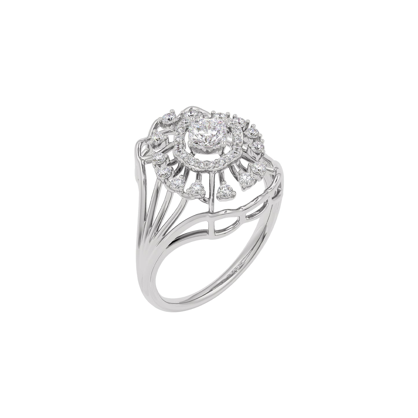 Elara Shine Diamond Ring