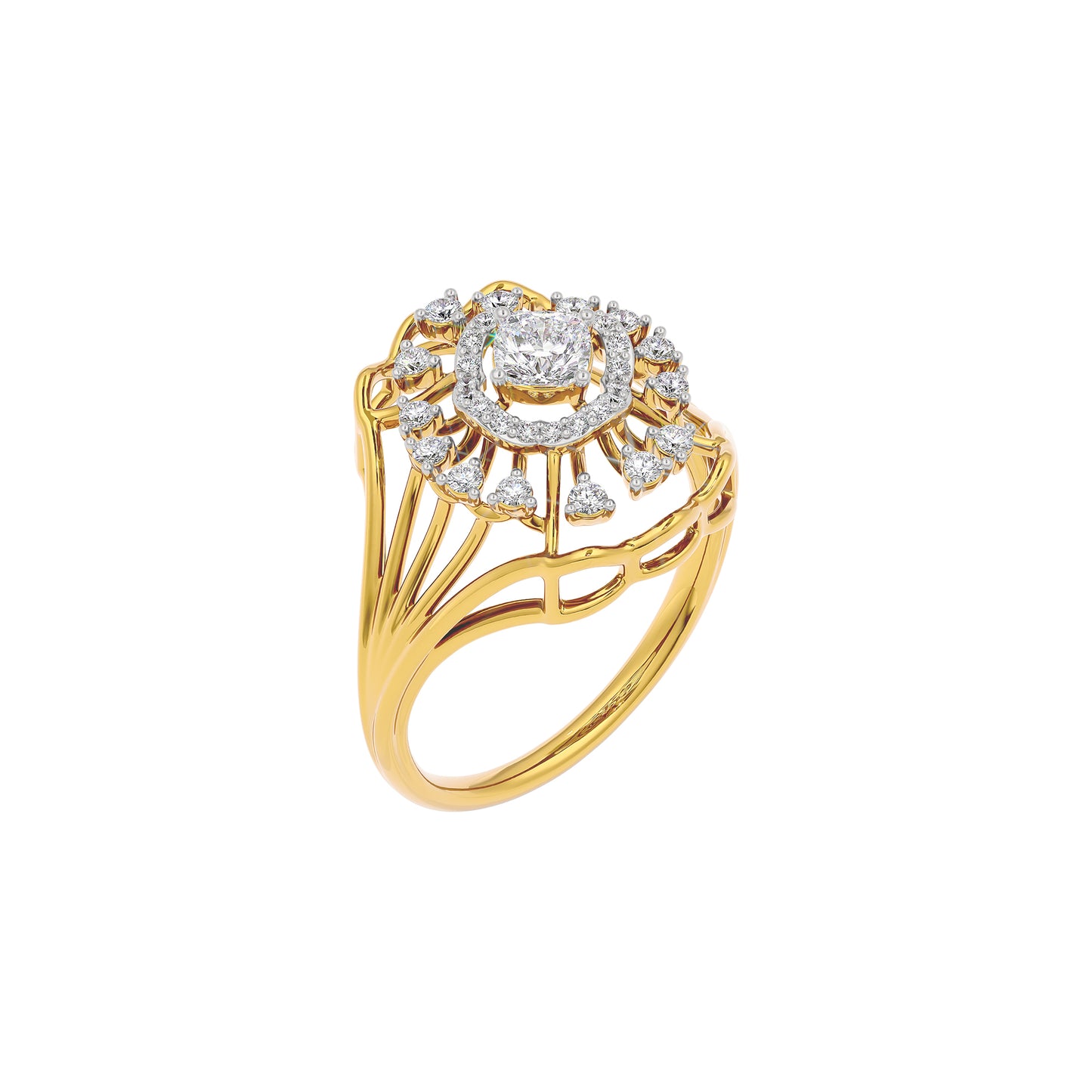 Elara Shine Diamond Ring