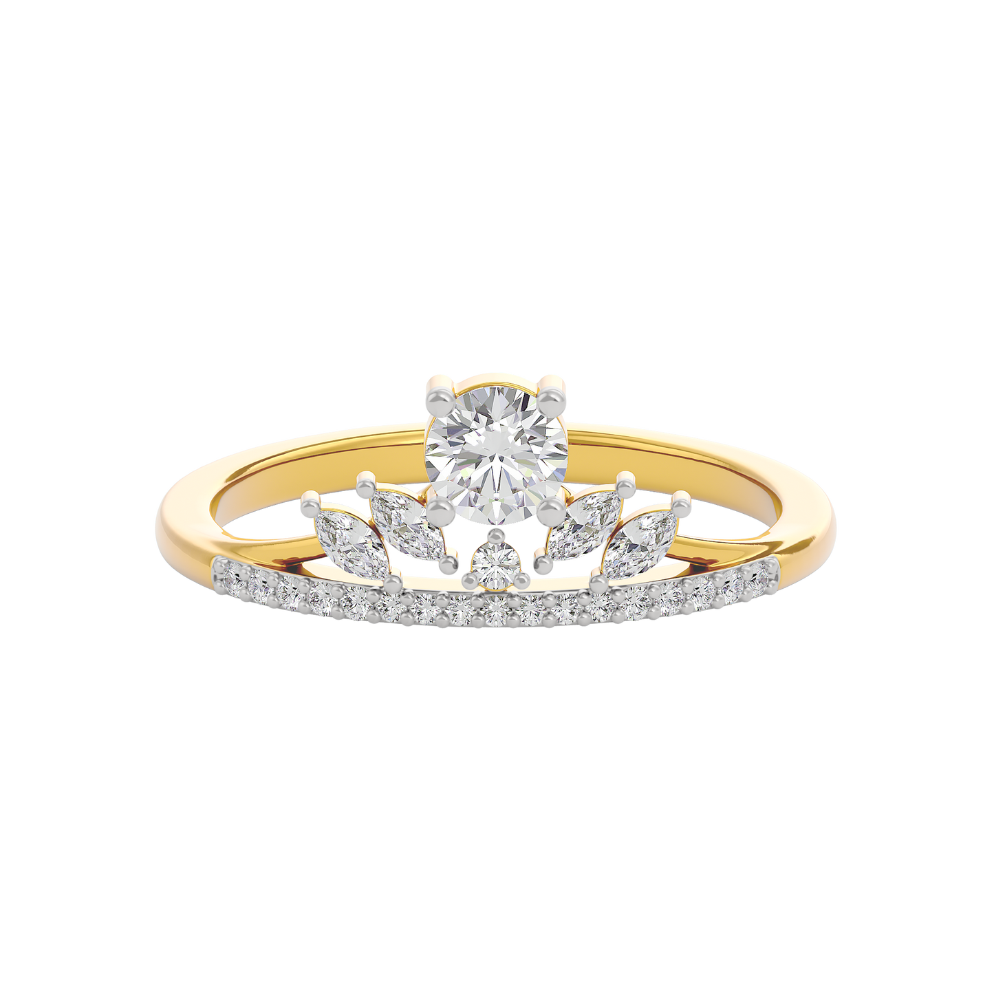 Diamond Mirage Ring