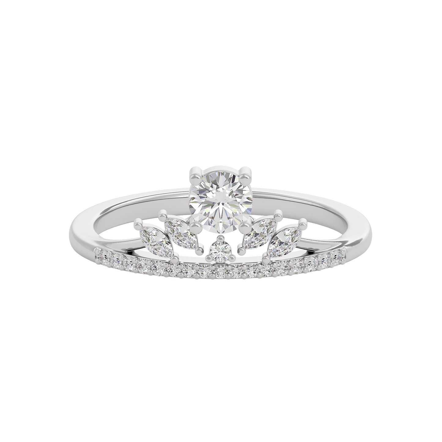 Diamond Mirage Ring