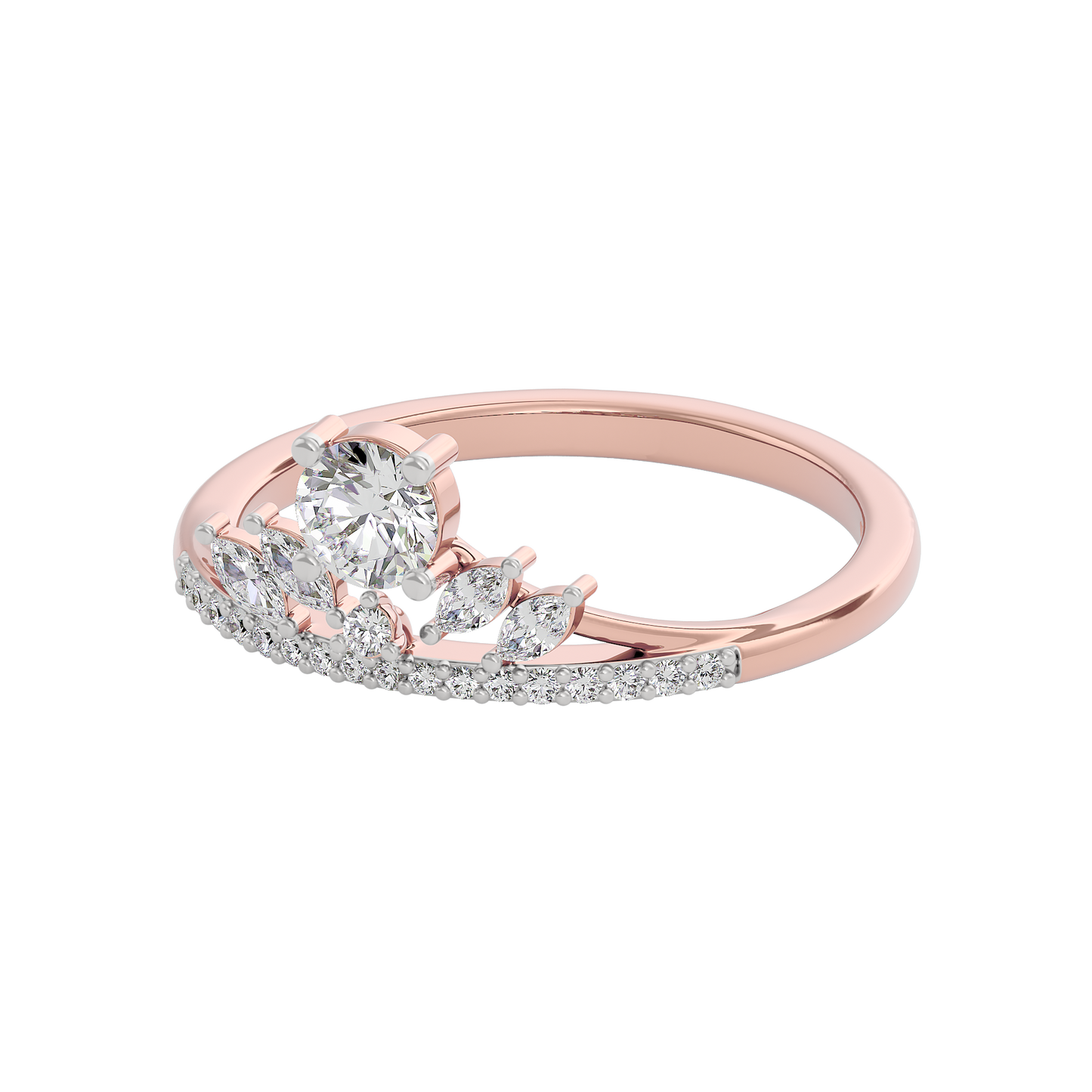 Diamond Mirage Ring