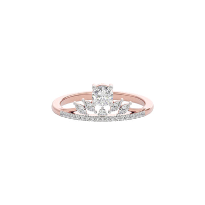 Diamond Mirage Ring 18 KT / Rose Gold / 22