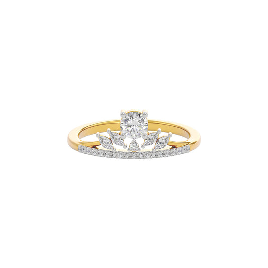 Diamond Mirage Ring 18 KT / Yellow Gold / 22