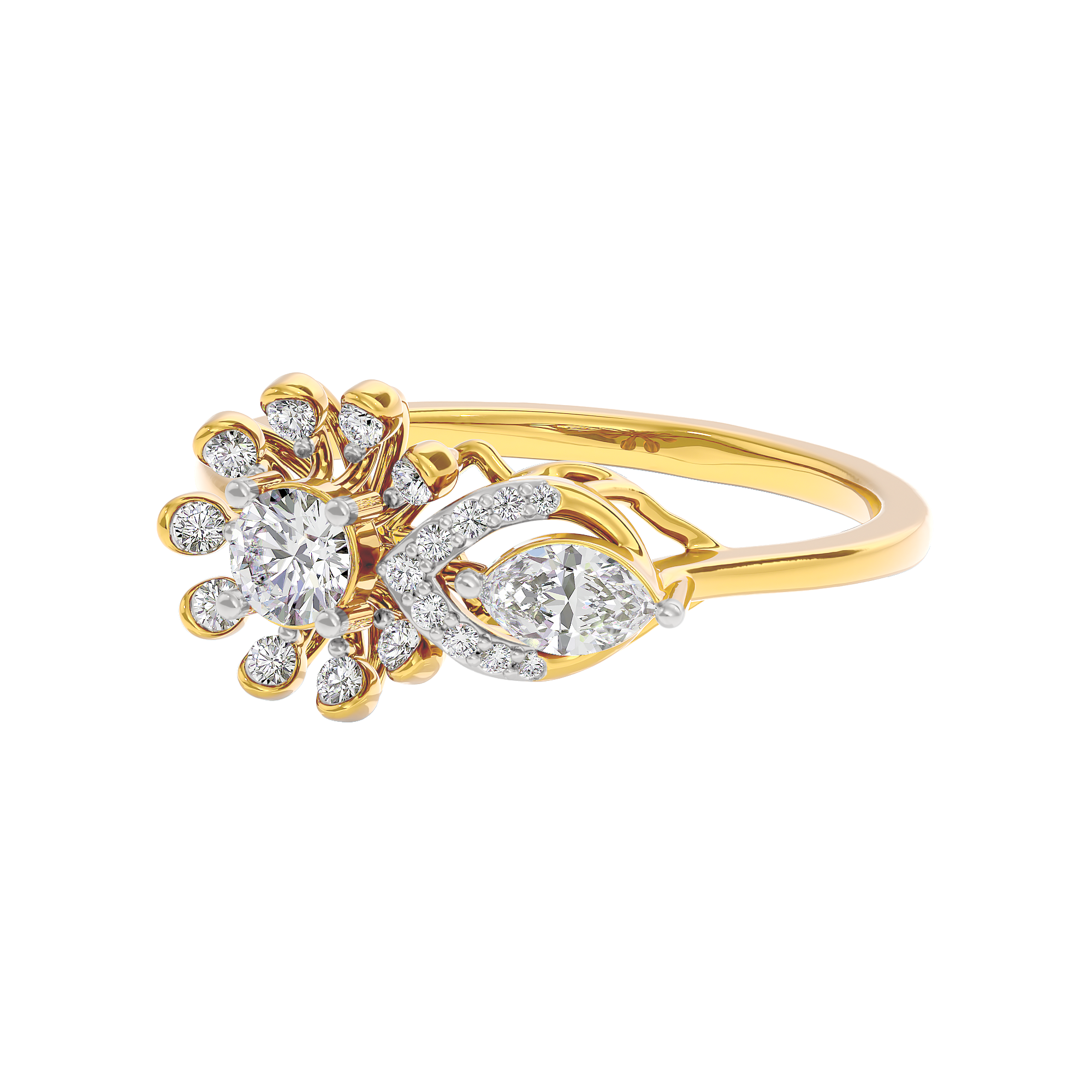 Lustrous Moment Diamond Ring