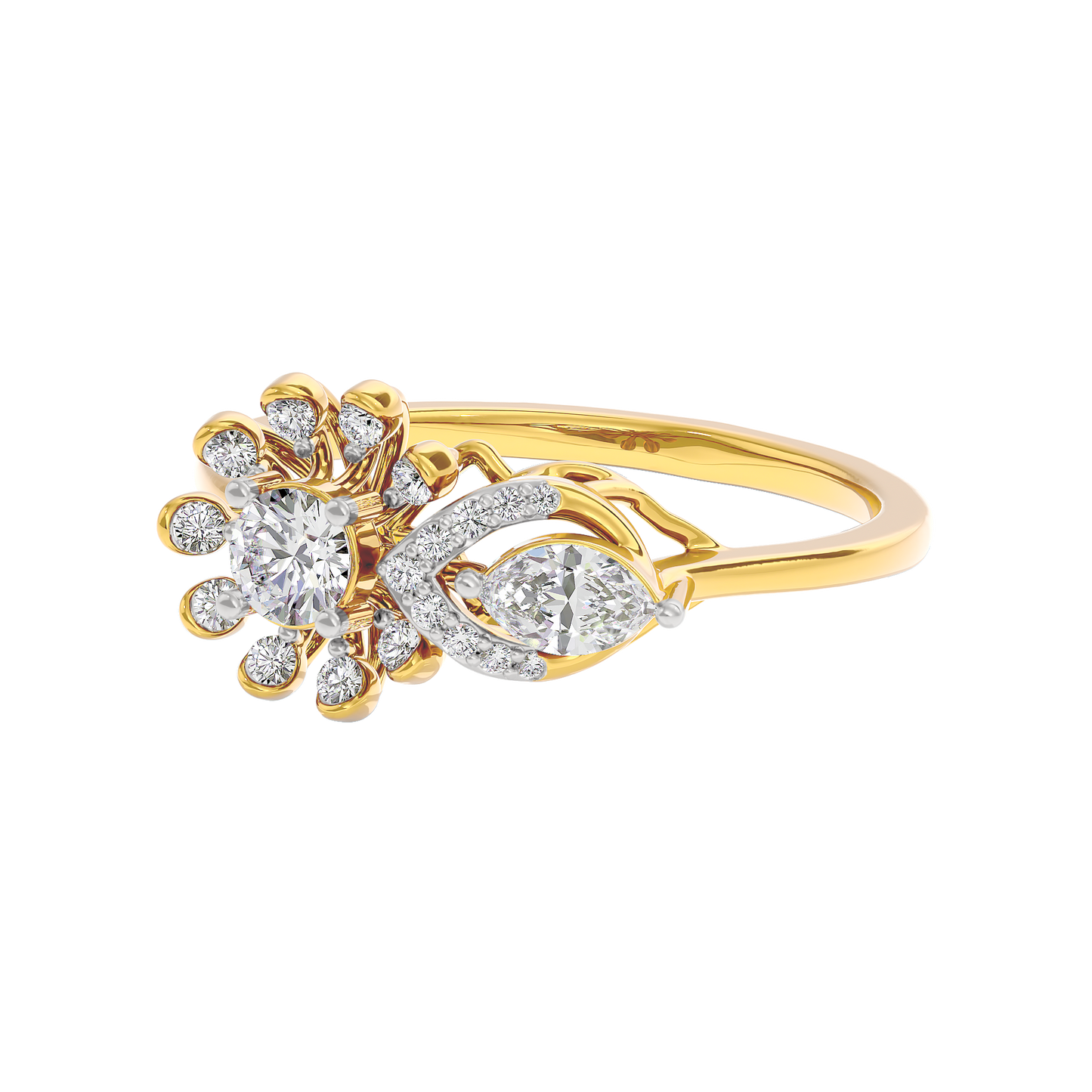 Lustrous Moment Diamond Ring