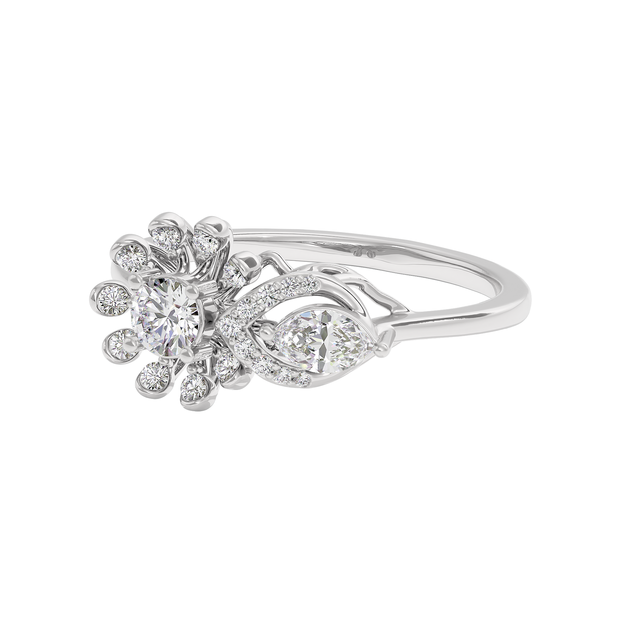 Lustrous Moment Diamond Ring