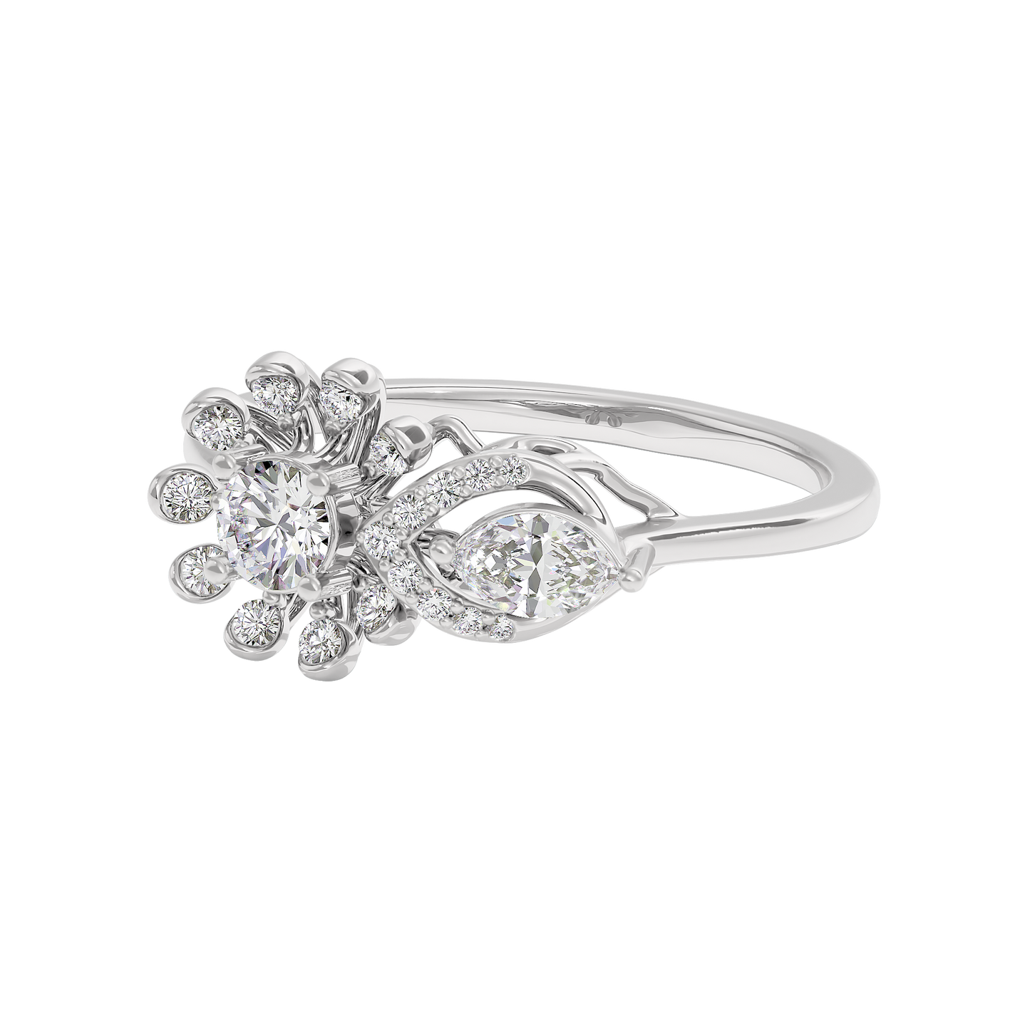 Lustrous Moment Diamond Ring