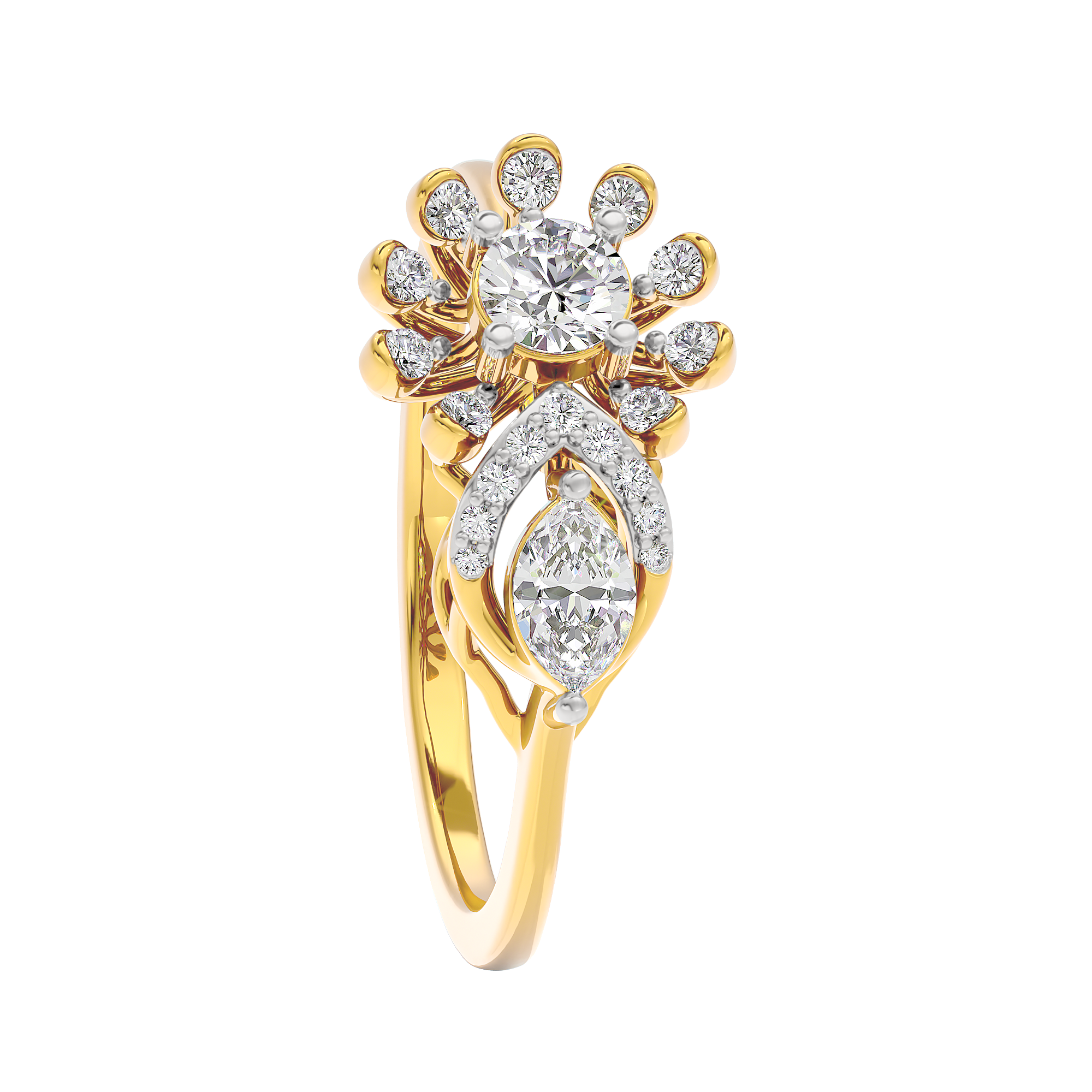 Lustrous Moment Diamond Ring