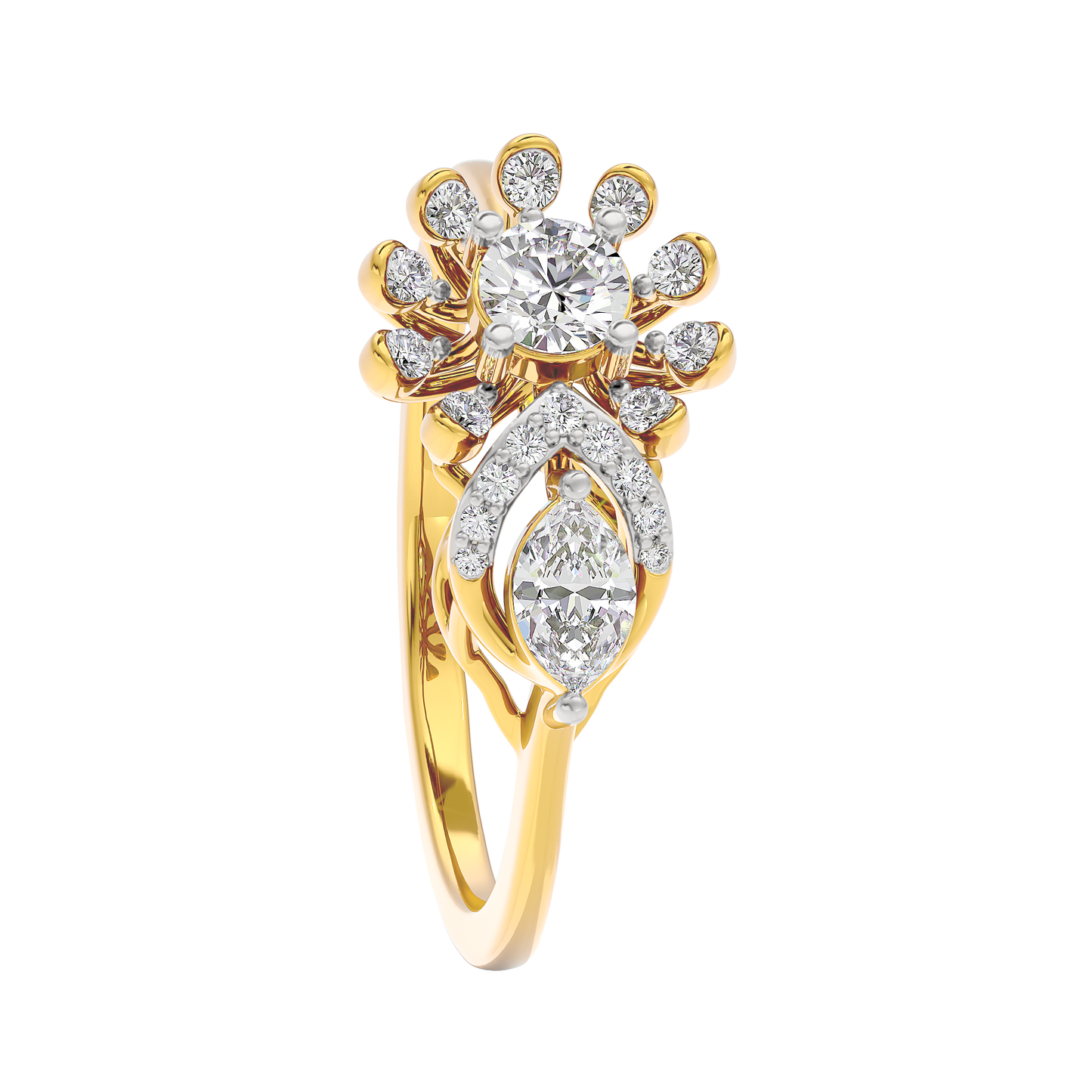 Lustrous Moment Diamond Ring