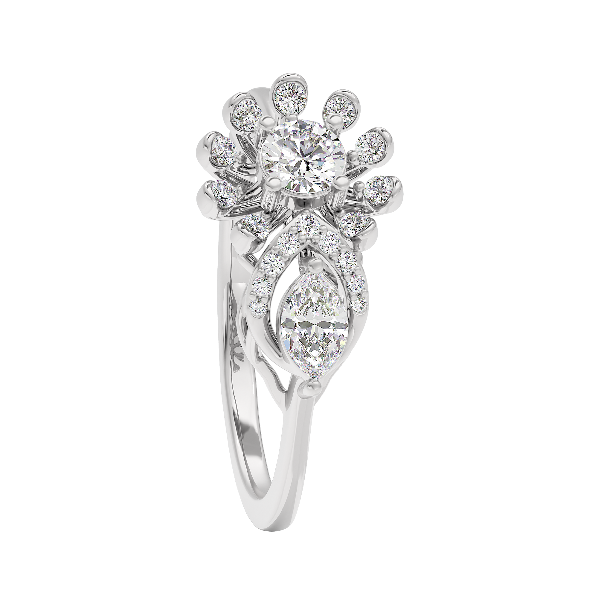 Lustrous Moment Diamond Ring