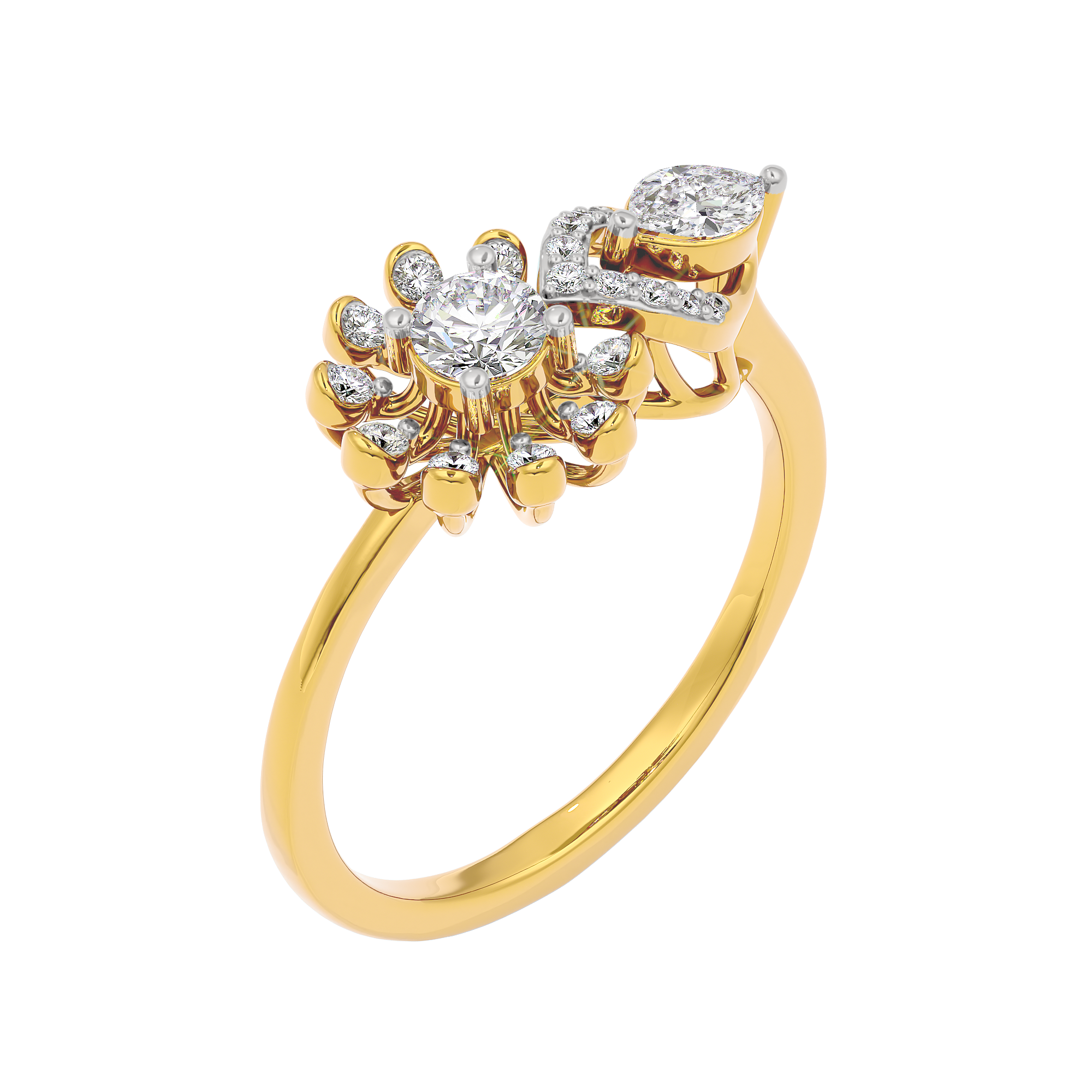 Lustrous Moment Diamond Ring