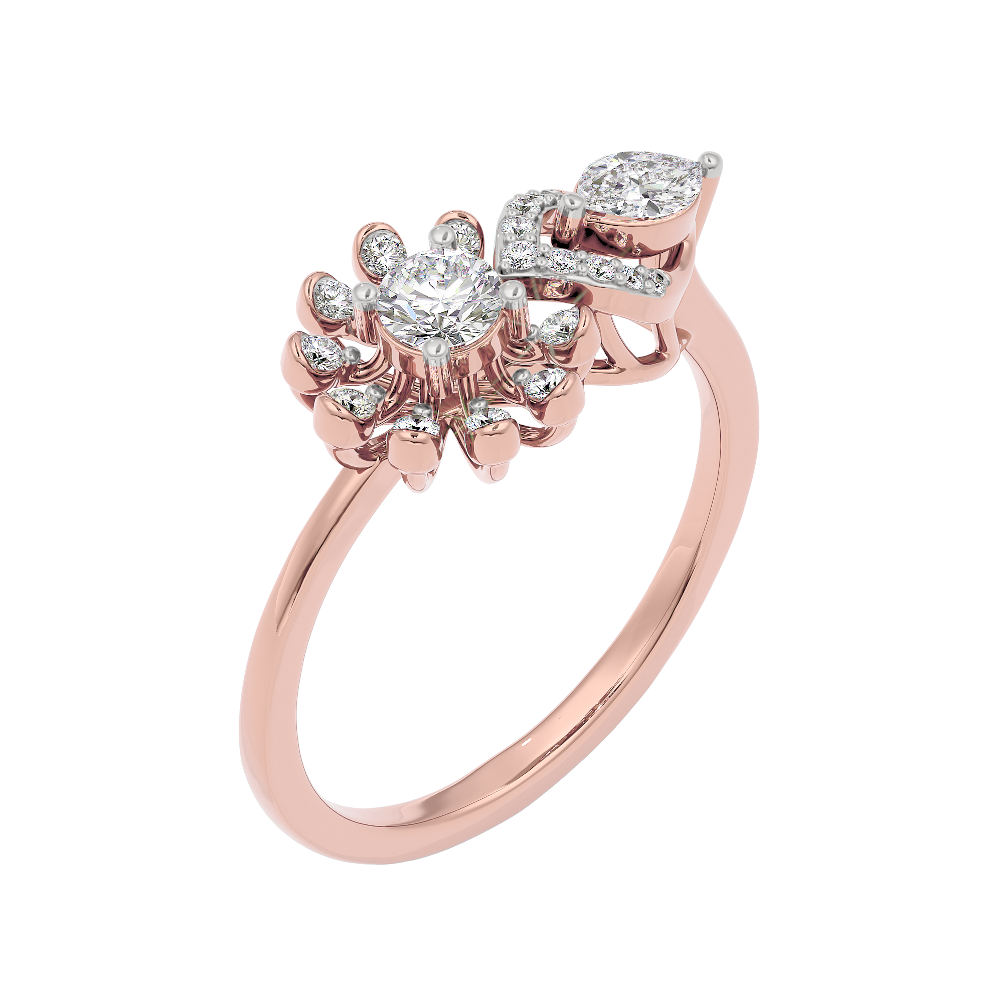 Lustrous Moment Diamond Ring