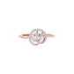Noble Elegance Diamond Ring 18 KT / Rose Gold / 22