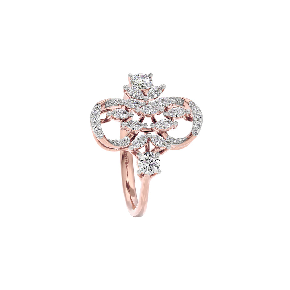 Tranquil Dream Diamond Ring 18 KT / Rose Gold / 22
