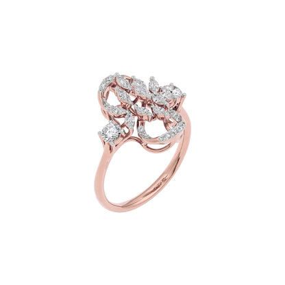 Tranquil Dream Diamond Ring 18 KT / Rose Gold / 22